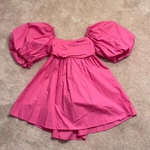 Gigi & Ella pink dress with bow in the back  Size 8